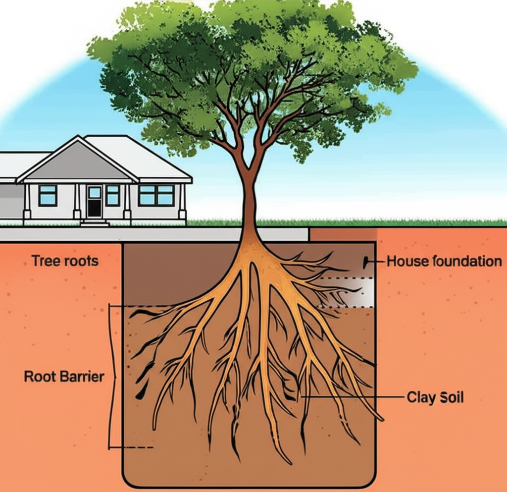 Tree Root Barrier Installation in Plano: Protecting Foundations from Root Damage